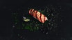 17. Flammegrillet Laks Nigiri